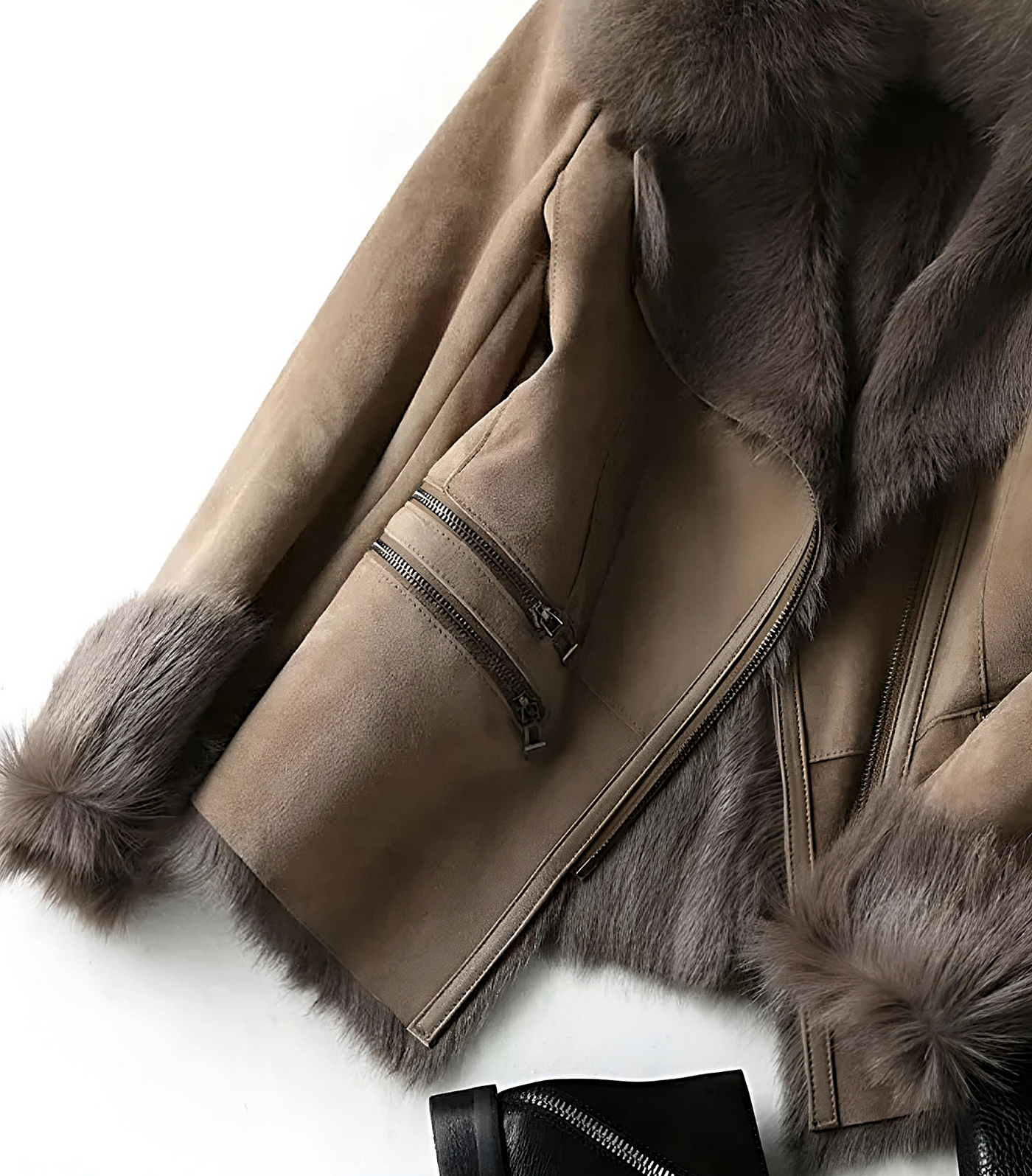 Klesindra | Stilvolle Wildlederjacke für Damen – Elegant und Zeitlos