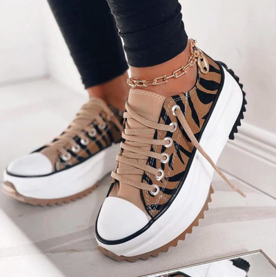 Amelie | Stylische Plateau Turnschuhe für Frauen