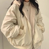 Wendio | Wendbare Damen-Kapuzenjacke – Vielseitiger Style für jeden Tag – Beige
