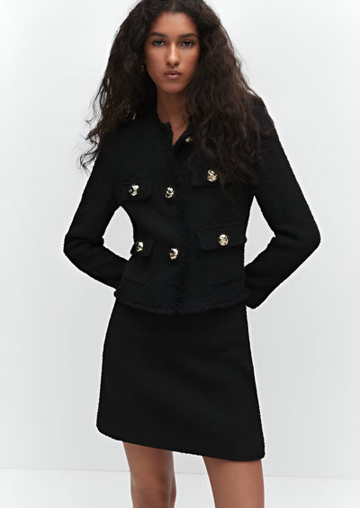 Ninobelli | Schicker Tweed-Mantel