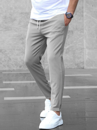Thiago™ - Premium Gekürzte Hose – Hellgrau