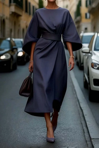 Aria - Stilvolles Kleid – BLAU