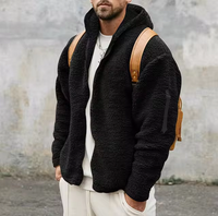 Tyler | Fleece-Hoodie – Schwarz