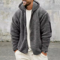 Tyler | Fleece-Hoodie – Dunkelgrau