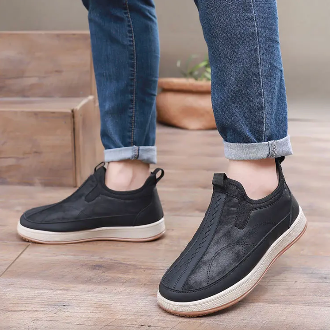 Levi - Pelzgefütterte Schuhe