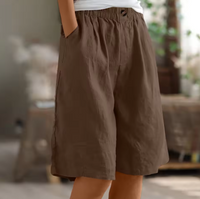 Clivia™ | Komfort-Shorts – Braun