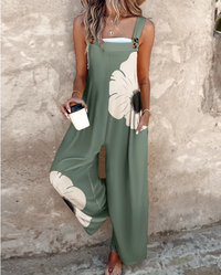 Lina™ | Eleganter Jumpsuit mit Taschen – Grün