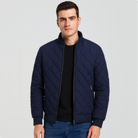 Tobias | Gesteppte Winterjacke für Herren – Blau