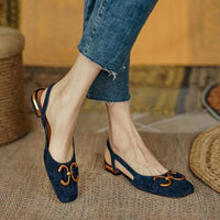Fayeva  | Bequeme und stabile orthopädische Sandalen – Dunkelblau