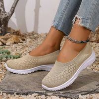 Fina | rutschfeste, atmungsaktive Slipper – Aprikose