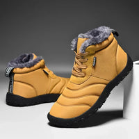 Brend | Wasserdichte Herren-Winterstiefel mit Warmem Fleecefutter – Jaune