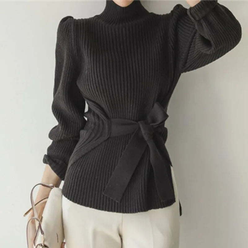 Daphne - Eleganter Rollkragenpullover