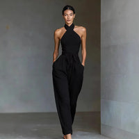 Evaria - Elegantes Maxikleid – Schwarz
