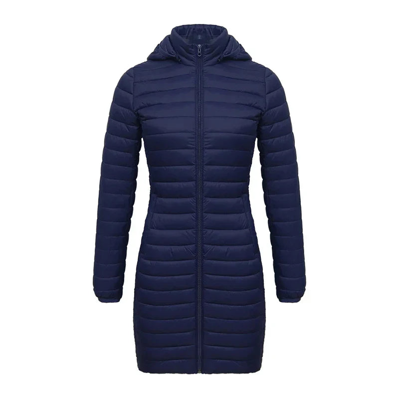 Rosi - Kuschelige lange Parka Jacke