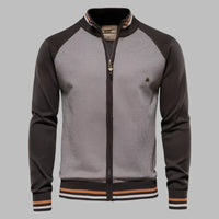 Luca Cardigan | Leichte Sommerstrickjacke für Herren – Braun
