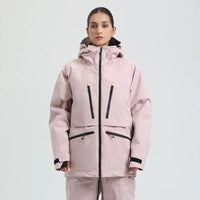 Unisex-Skijacke für Wintersport | funktionale Ausführung – Rosa
