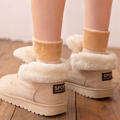 CozyFeet Socken - Winter-Samt-Socken