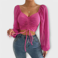 Jacqueline™ – Die perfekte Abendbluse für jeden Anlass – Rosa