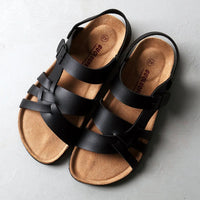Livia | Bequeme orthopädische Sandalen – Schwarz