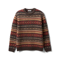 Sebastian | Vintage Icelandic Sweater – Dark Coffee