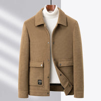 Corlan - Elegante Herbstjacke für Herren – Braun