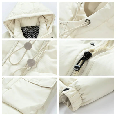 Ascentra | Wasserdichte Winterjacke mit Kapuze für Männer