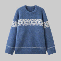 William | Vintage Icelandic Sweater – Blau