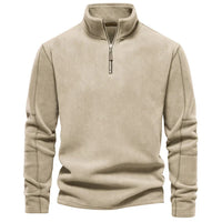 ROMAN - Warmer Herren Langarm-Pullover – Beige