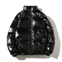 Herren Winterjacke Winddicht | Pufferjacke für Outdoor – Schwarz