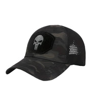 Freizeitcap Für Herren | Outdoor – Schwarz Camo