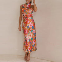 Isabella | Elegantes Sommerkleid – Orange