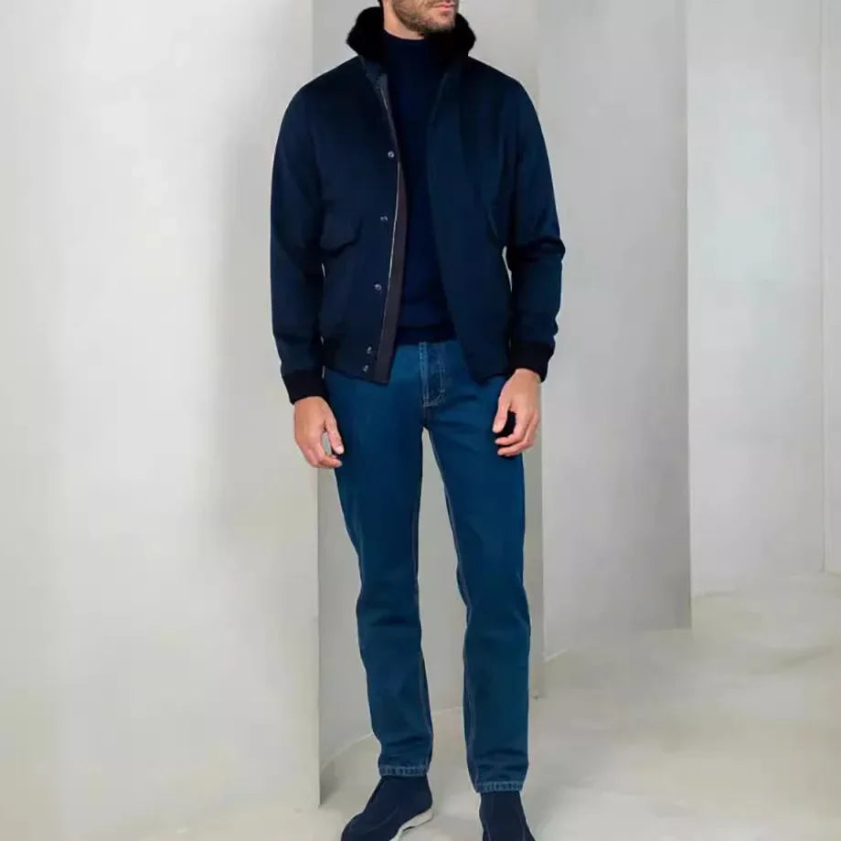 Kletavith | Neuer Casual-Herrenjacke im britischen Stil aus Baumwolle