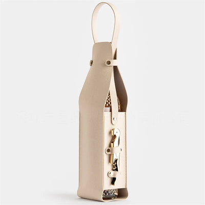 AIKE - FLASCHENHALTER AUS LEDER