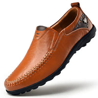 Oreno - zeitlose Loafer – Braun