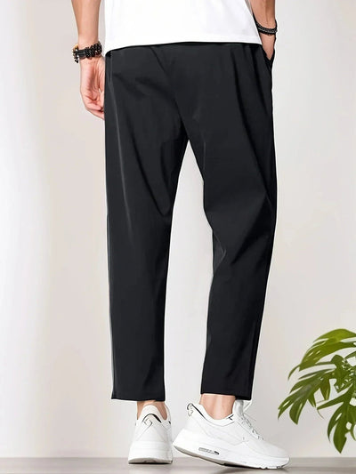 ADELINO - SCHLICHE HOSE MIT GERADER PASSFORM
