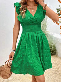 Sommerkleid für Damen - Elegantes Luftiges italienisches Maxikleid – Grün