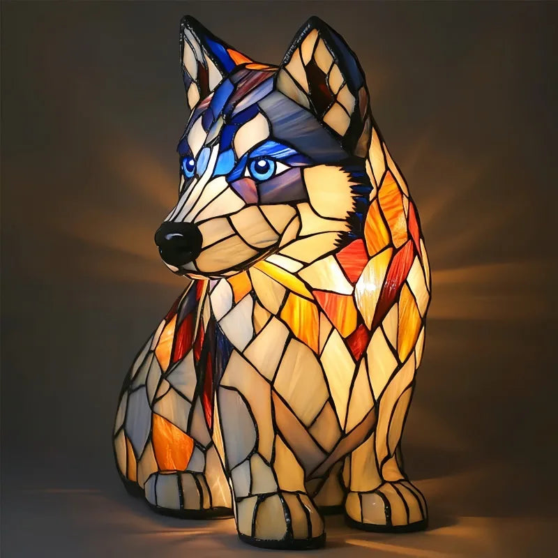 Arktischer Blick Husky