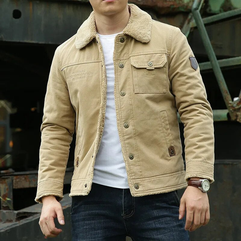Maxie | Herren-Thermojacke mit warmem Fleece-Futter – Komfort und Stil