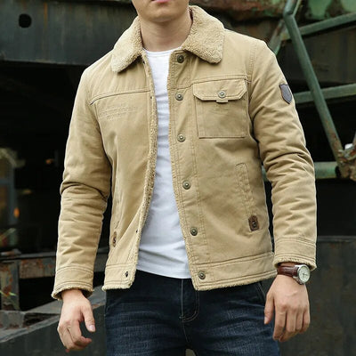 Maxie | Herren-Thermojacke mit warmem Fleece-Futter – Komfort und Stil