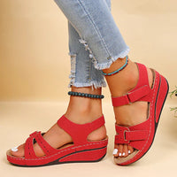 Calyna | Orthopädische Sandalen™ – Rot