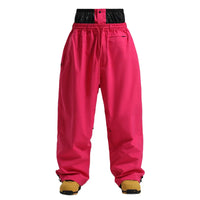 Unisex-Skihose im Cargo-Stil | locker geschnitten – Rosa