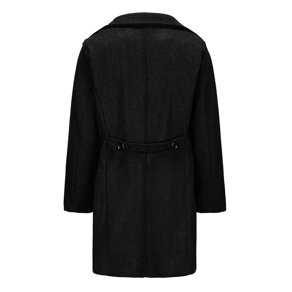 Kervin | Doppelreihiger Trenchcoat für Herren – Vintage-Stil mit Eleganz und Zeitlosigkeit