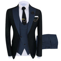 Herren Slim Fit Hochzeitsgast Anzug | Formelle – Marine