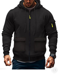 Meinrad® | Premium Robuste Militärjacke für Männer – schwarz