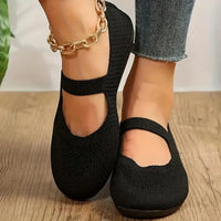 Nyxara – Leichte und flexible Slipper – Schwarz