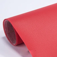 Selbstklebender Lederreparaturflicken 50 x 137 cm – Rot