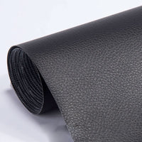 Selbstklebender Lederreparaturflicken 50 x 137 cm – Schwarz