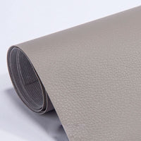 Selbstklebender Lederreparaturflicken 50 x 137 cm – Grau