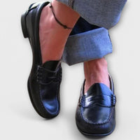 Klassische Damen-Loafer – Schwarz