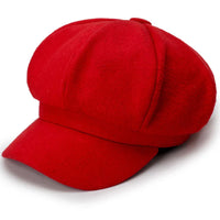 Unisex Stilvolle Baskenmütze | Warm – Rot